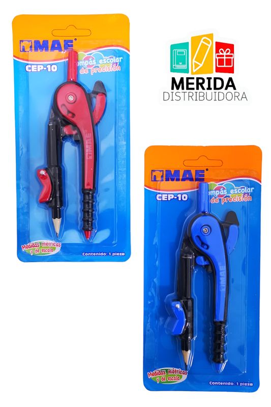 Compas MAE cep-10 con regla