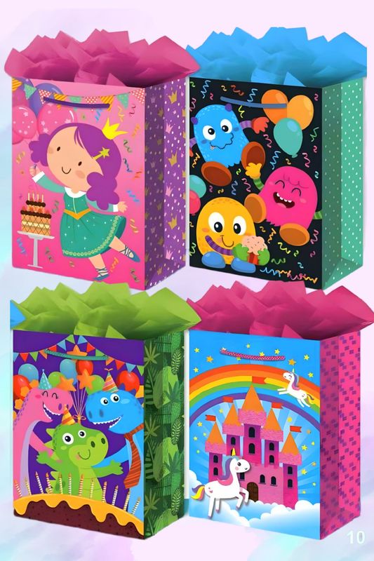 Bolsas de regalo PAD COLOR  C/12 GRANDE