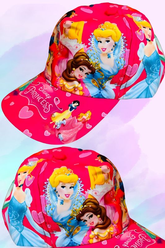 gorra infantil princesas