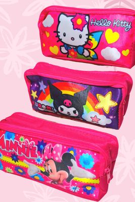 lapicera de 2 cierres de infantil niña