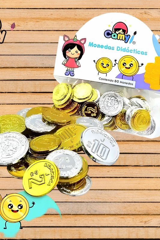 moneda plasticas metálicas