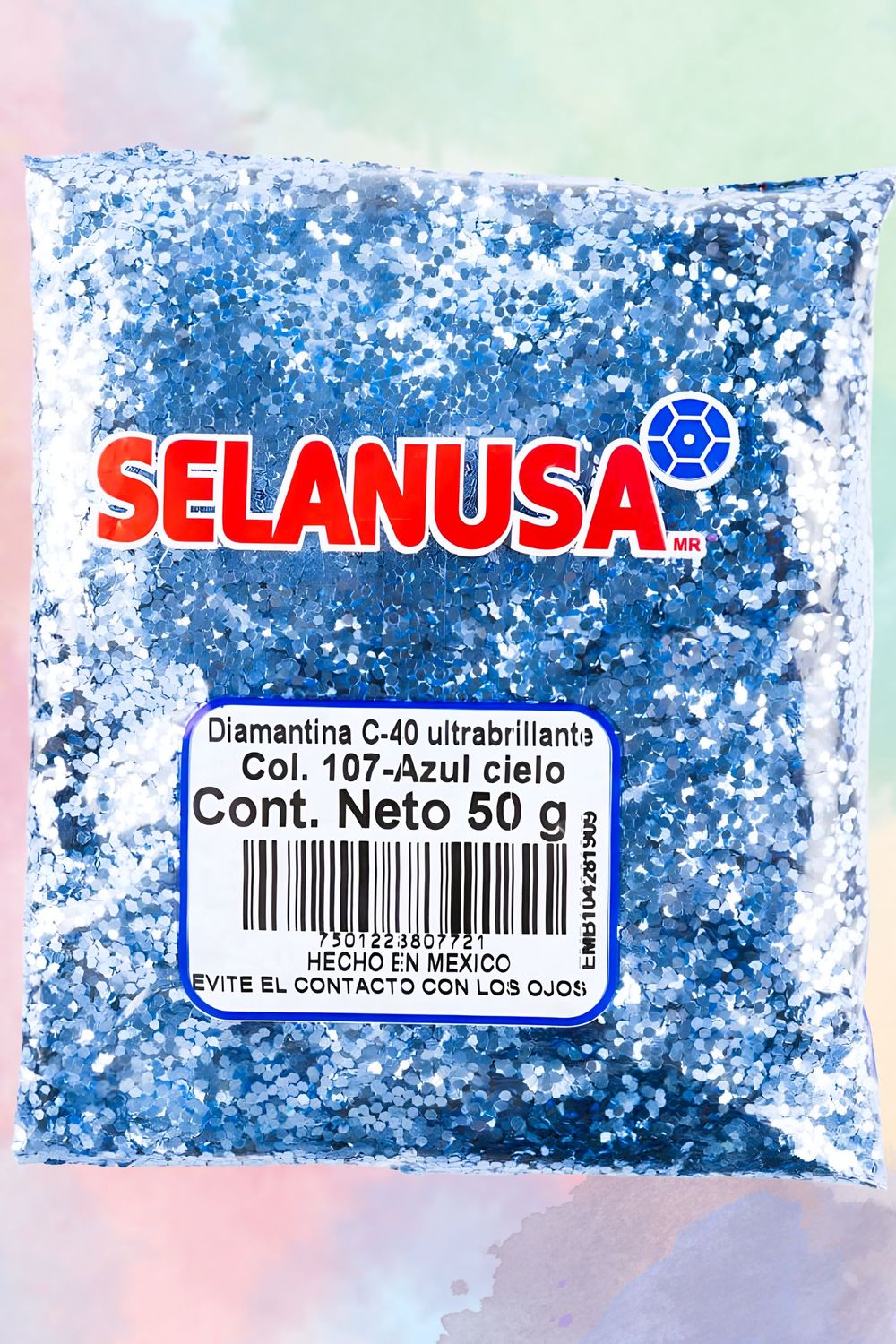 escharcha 50gr azul cielo