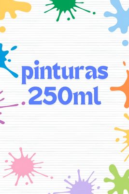 pinturas de 250ml