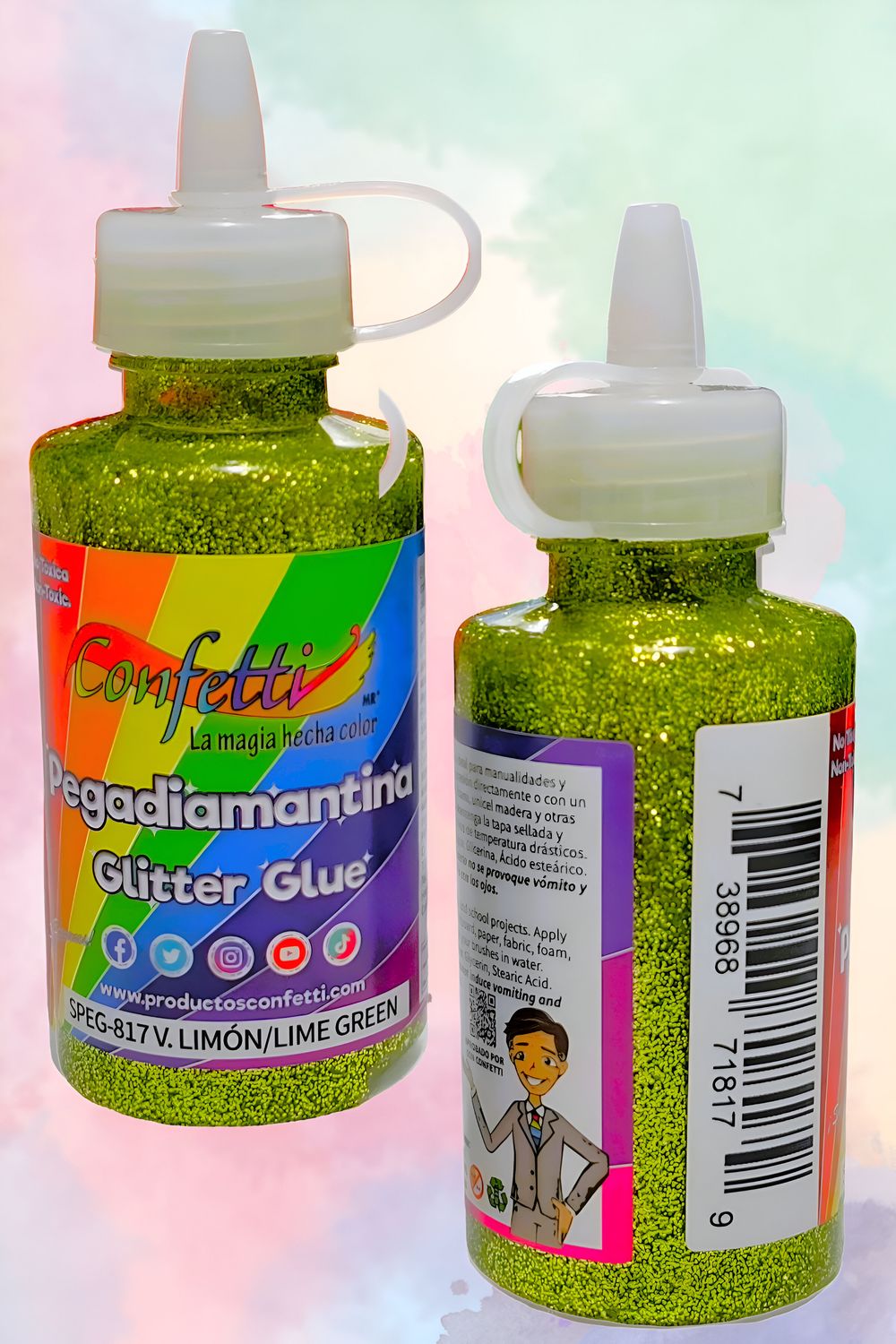 pegadiamantina 60ml verde limon