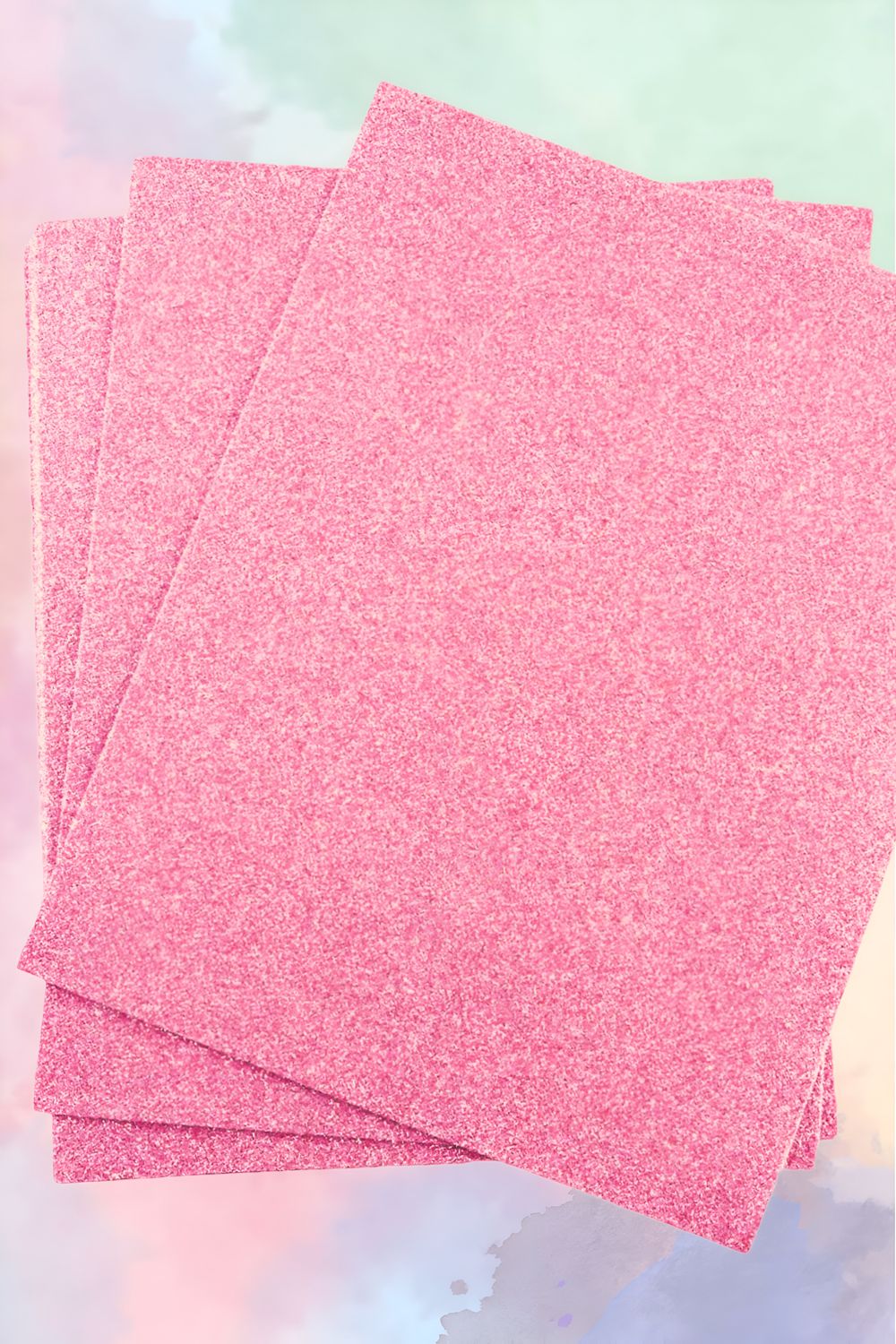 foamy carta c/10  rosa diamantado #109