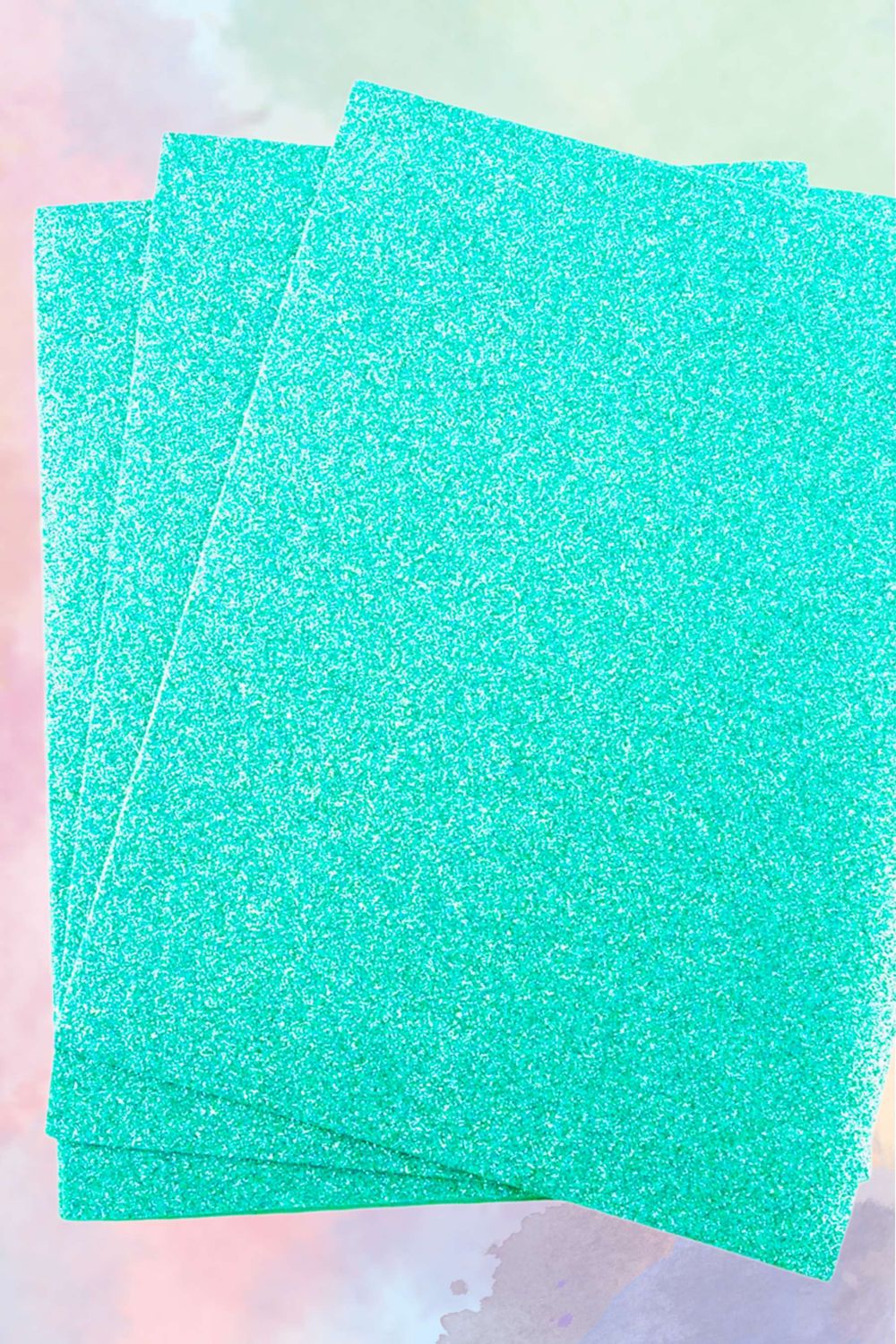 foamy carta c/10 aqua diamantado #105