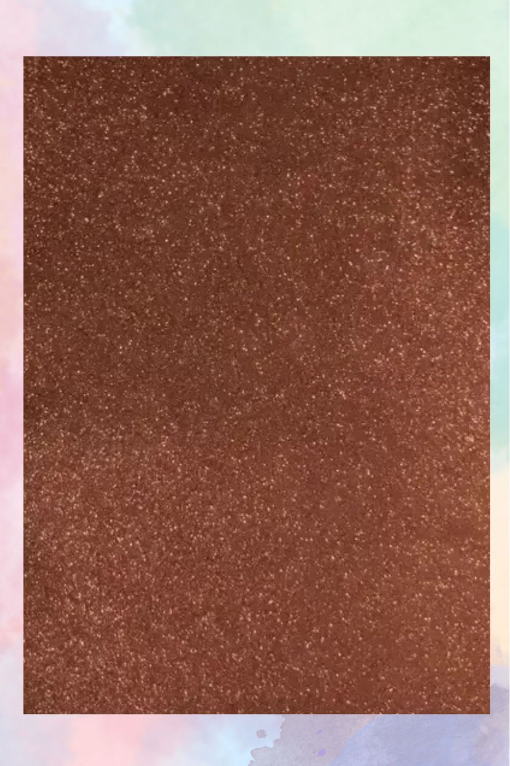 foamy diamantado c/5 43x56 cm cafe