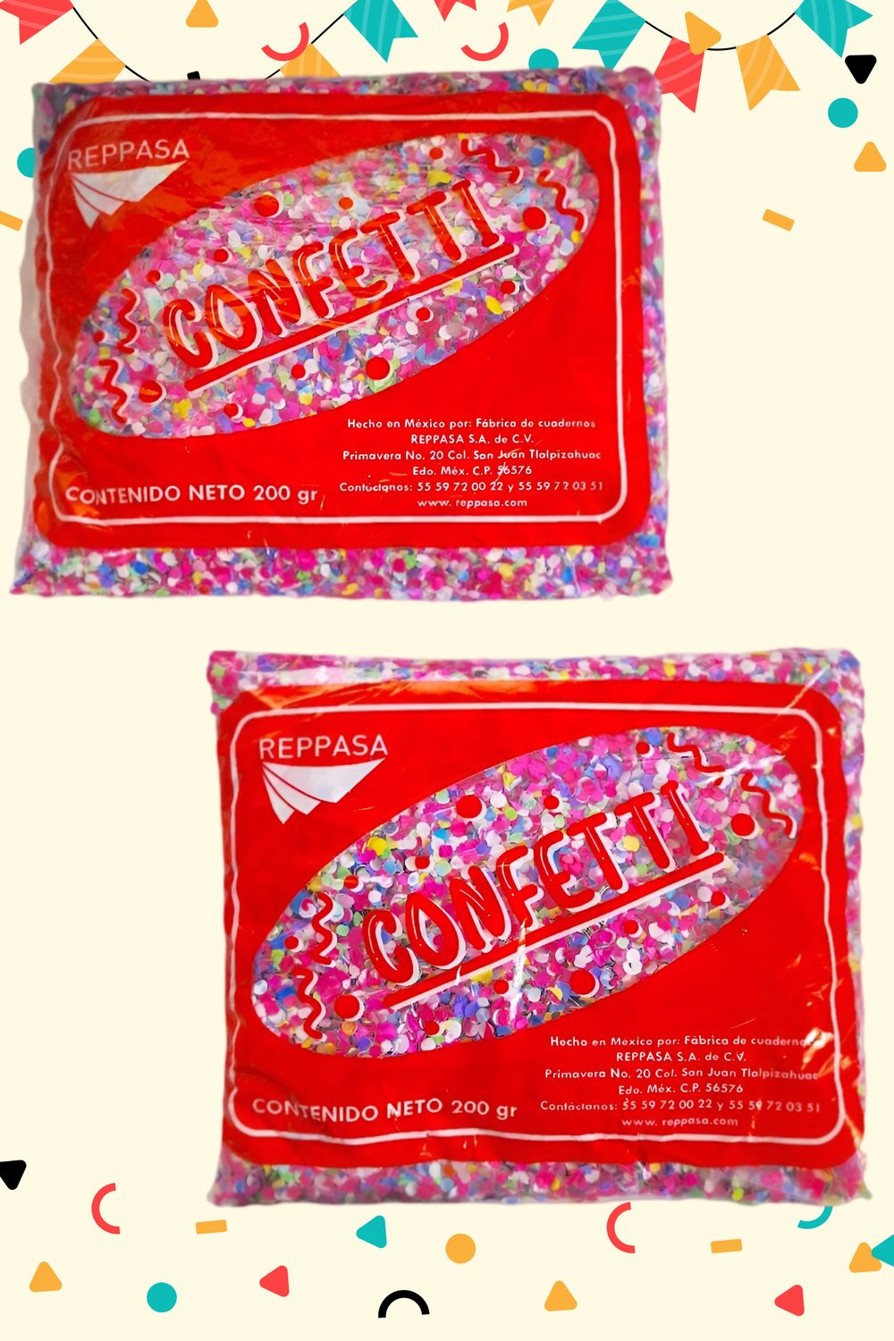 confetti bolsa 200gr