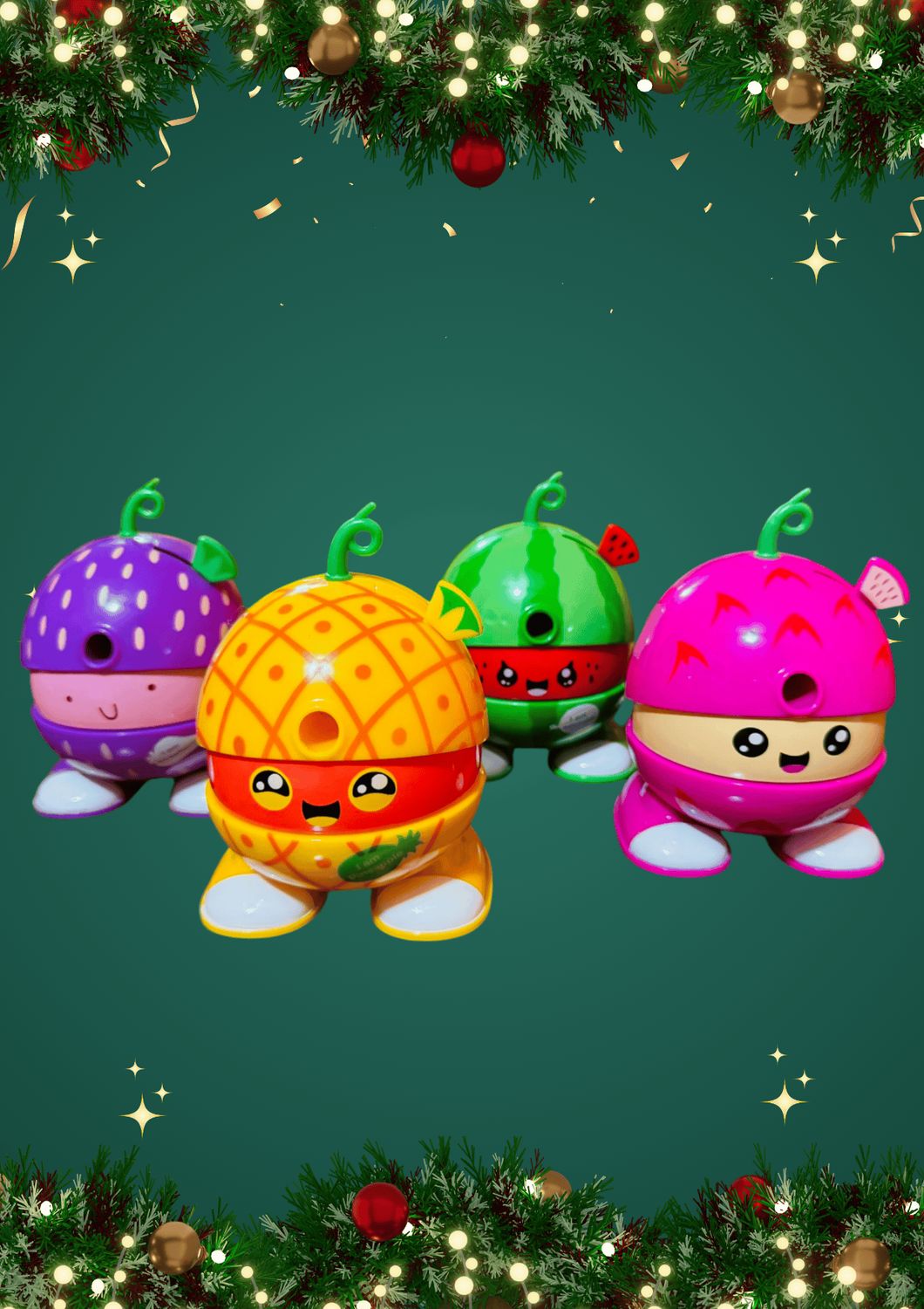 Sacapuntas Manual Frutas 1Pz