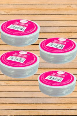 elástico 25 metros .08mm