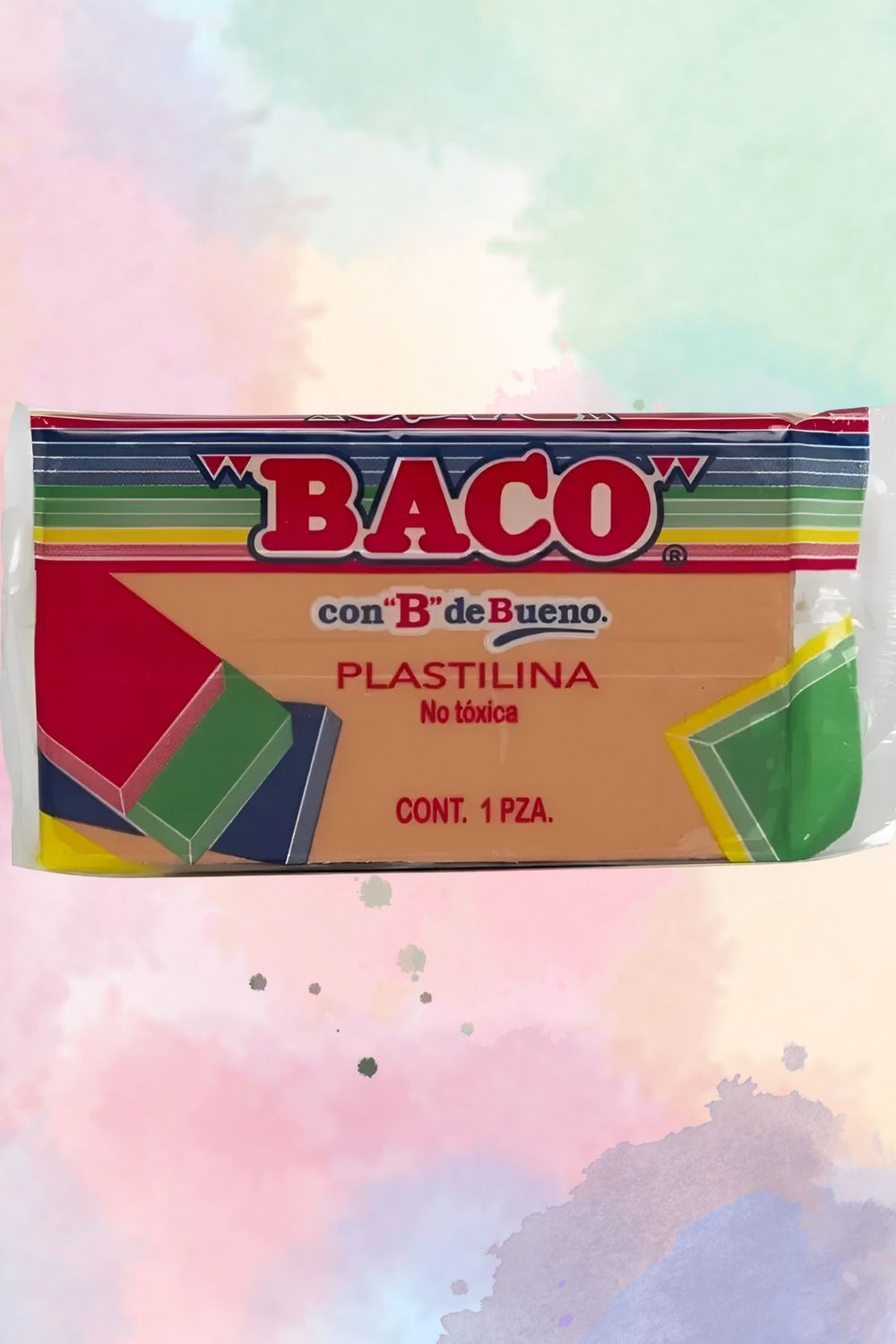 plastilina Baco en barra piel