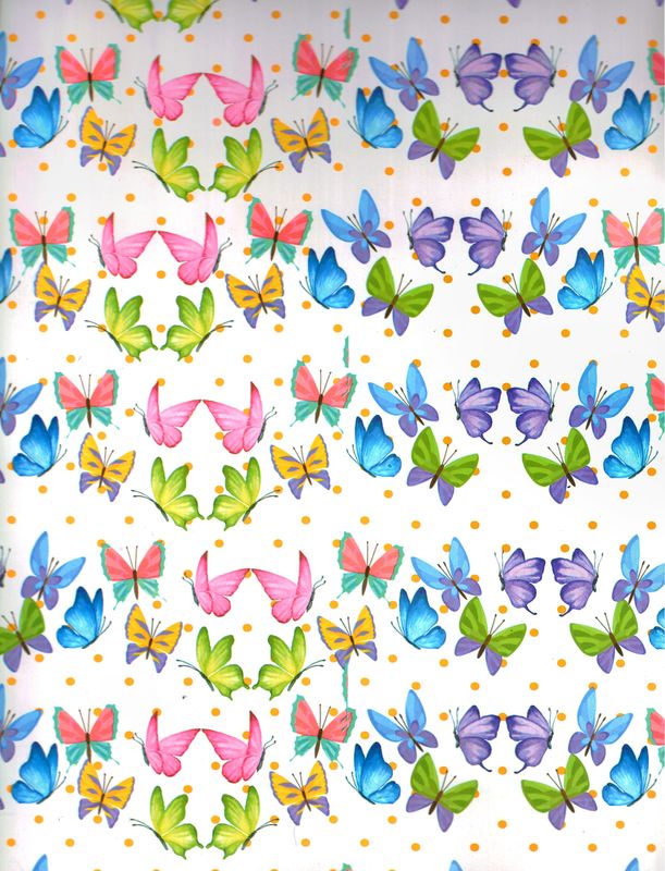 papel de regalo c/10 dama