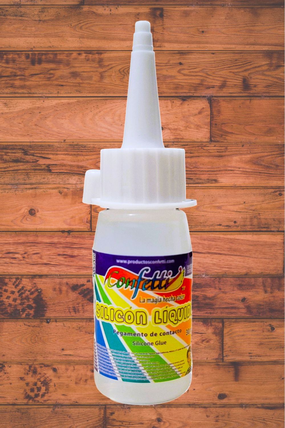 silicon 30ml confetti