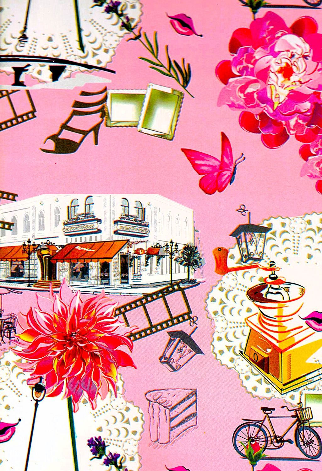 Papel De Regalo crear C/10 Pza dama