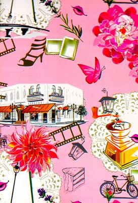 Papel De Regalo crear C/10 Pza dama