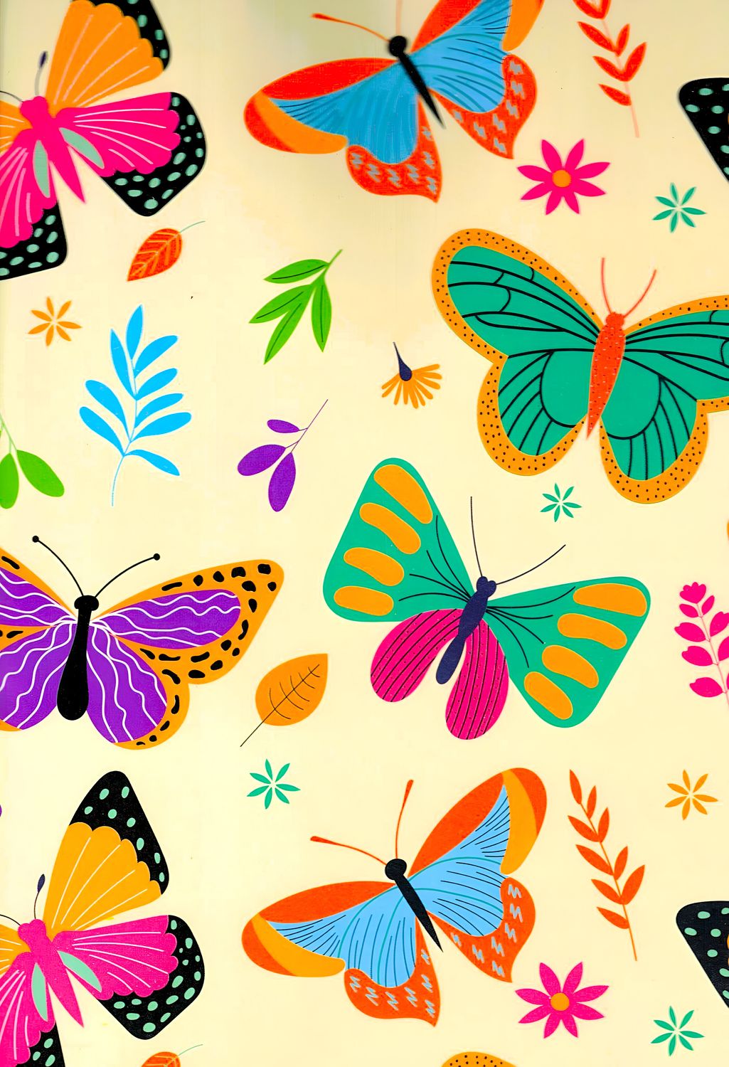papel de regalo c/10 dama