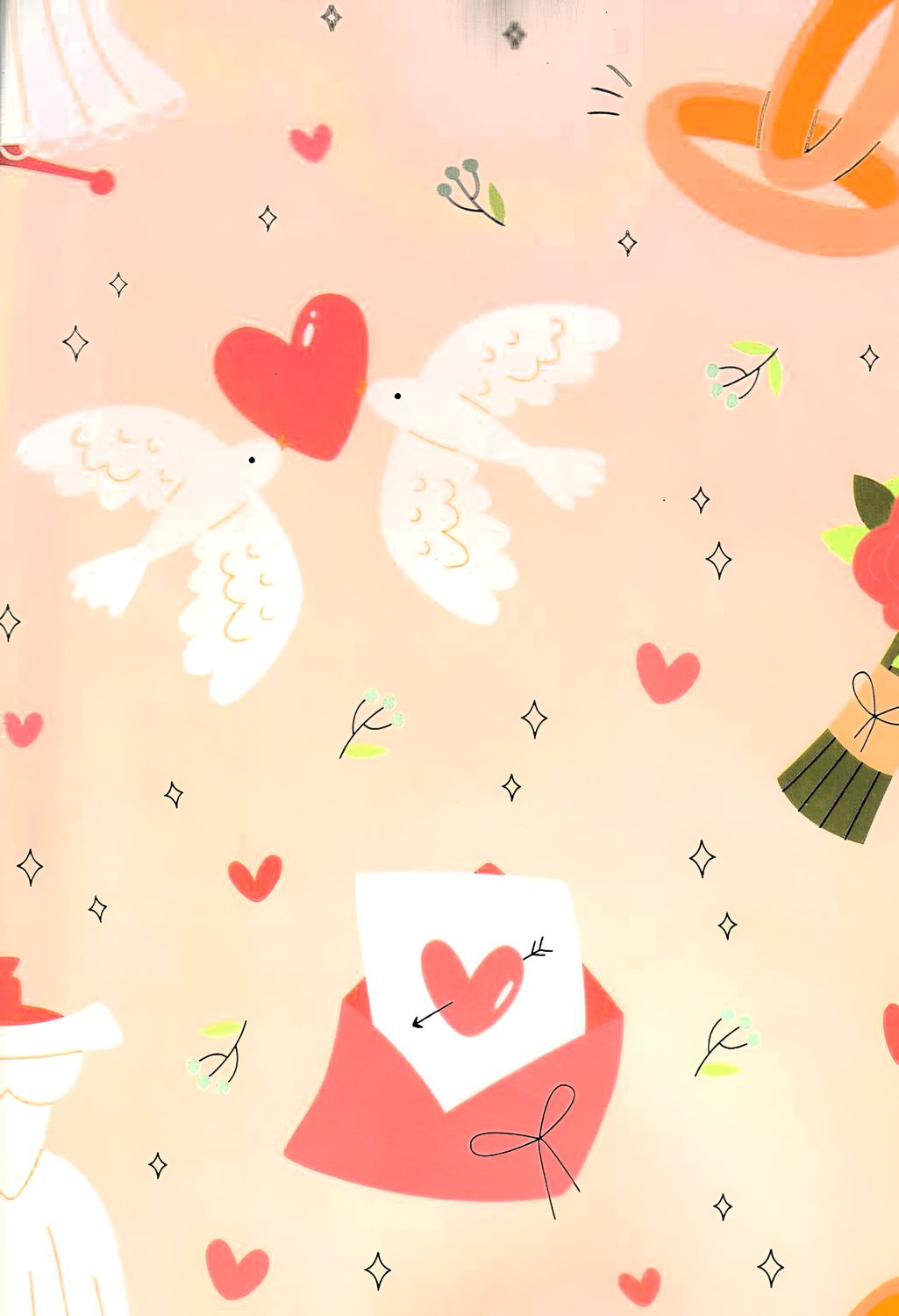 Papel boda De Regalo C/10 Pz