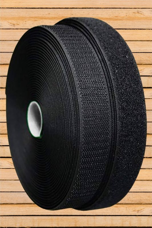 contactel negro 25mm x 10 metros