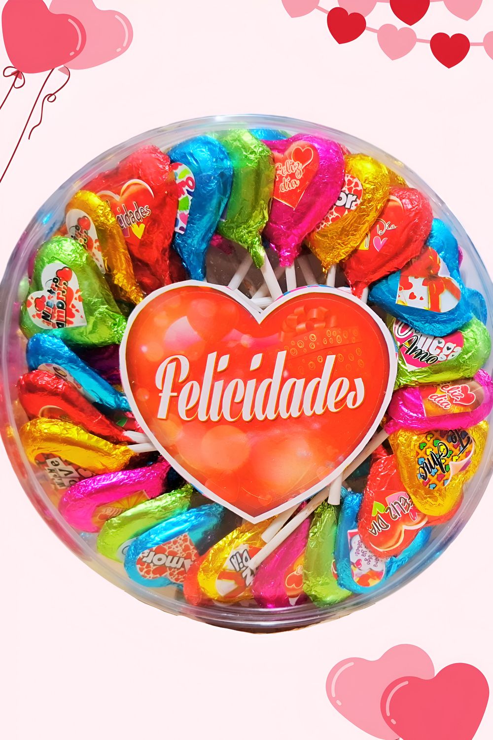 chocolates c/50 cuerpo colores