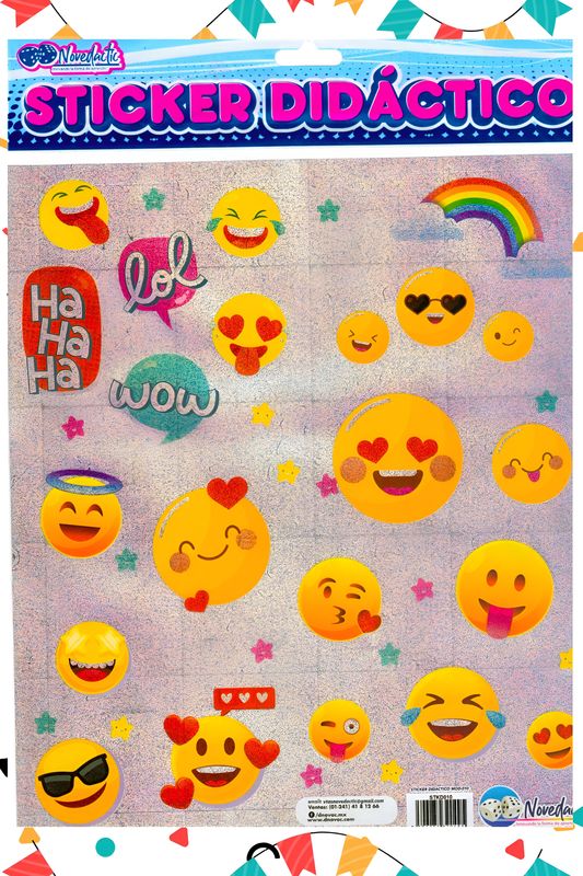 Stickers con 3 emoji
