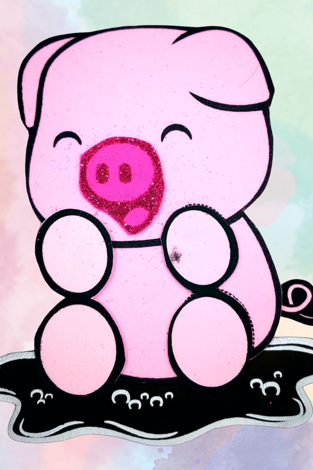 Foamy de figuras cerdito