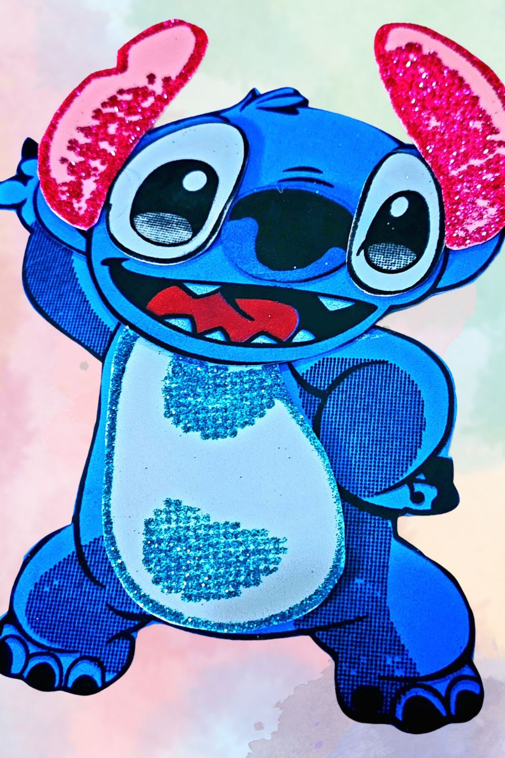 Foamy de figuras stich