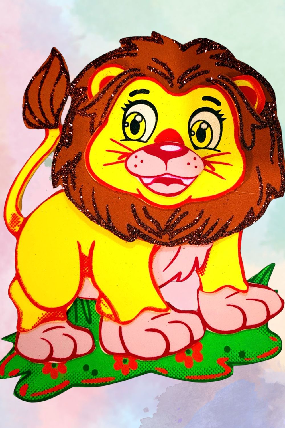 Foamy de figuras leoncito