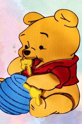 Foamy de figuras winnie pohh