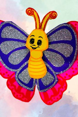 Foamy de figuras mariposa