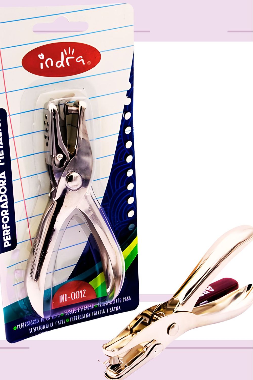 Perforadora jumbo 3mm INDRA