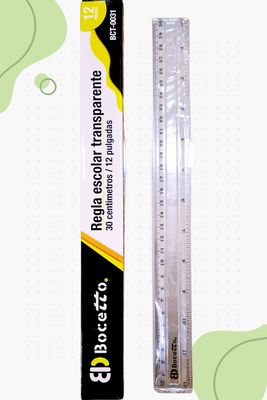 Regla con 12 BOCETTO