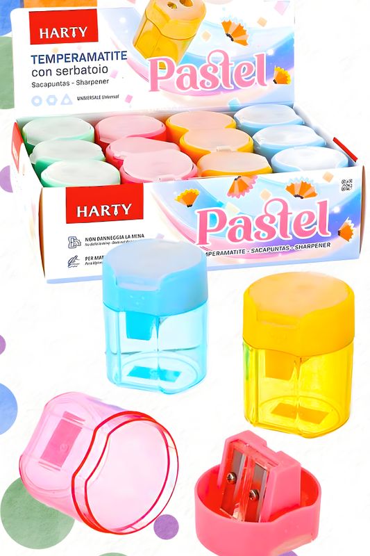 Sacapuntas con deposito c/12 circulo HARTY