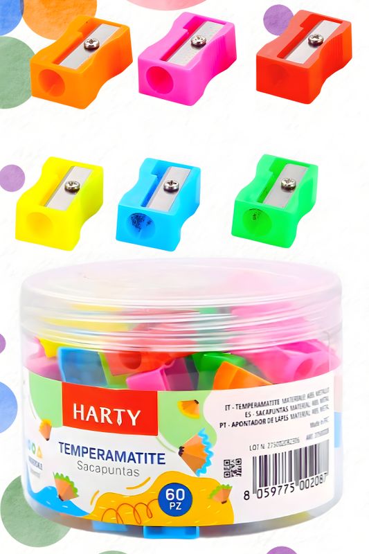 Sacapuntas con 60 clasico HARTY