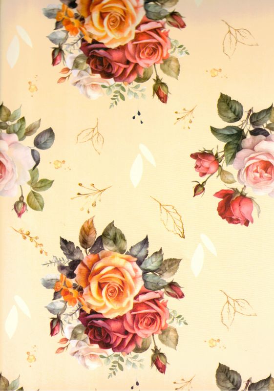Papel De Regalo C/10 Pz dama
