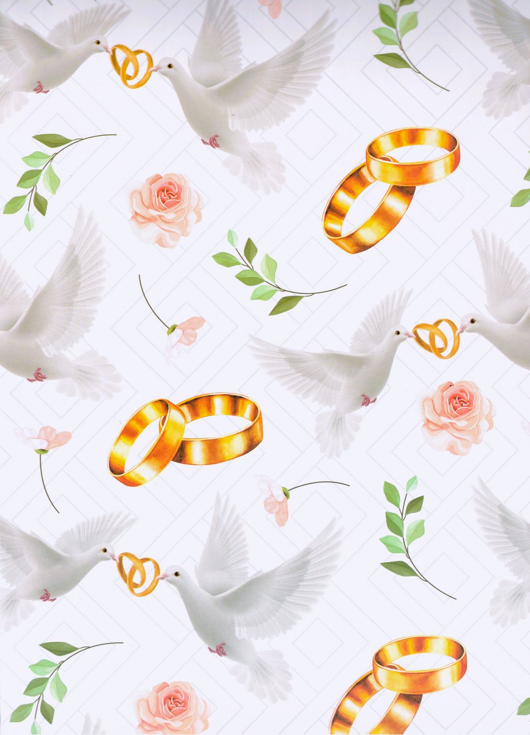 papel de regalo C/25 bautizo