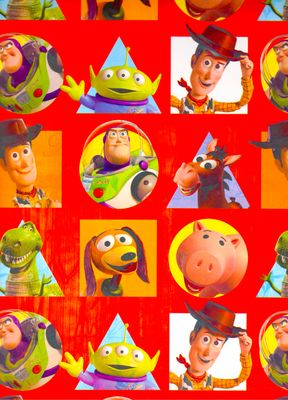 Papel De Regalo C/10 Pz niño