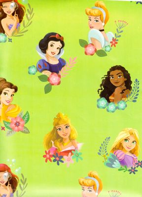 Papel De Regalo C/10 Pz niña