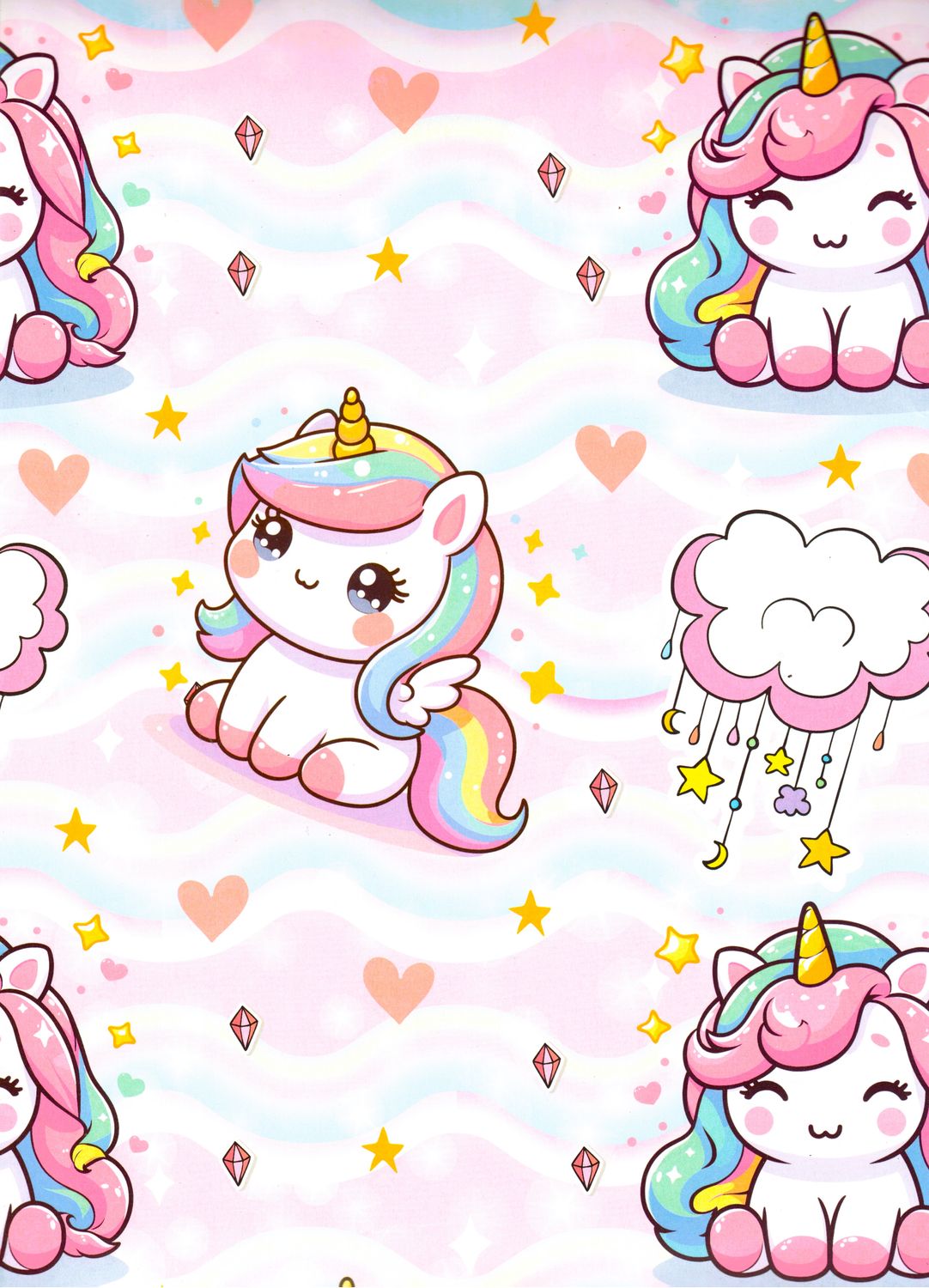Papel De Regalo C/10 Pz bebe