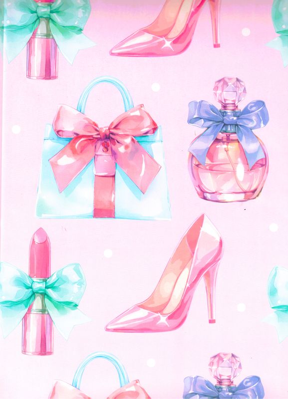 Papel De Regalo C/10 Pz dama