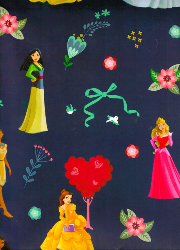 Papel De Regalo C/10 Pz niña