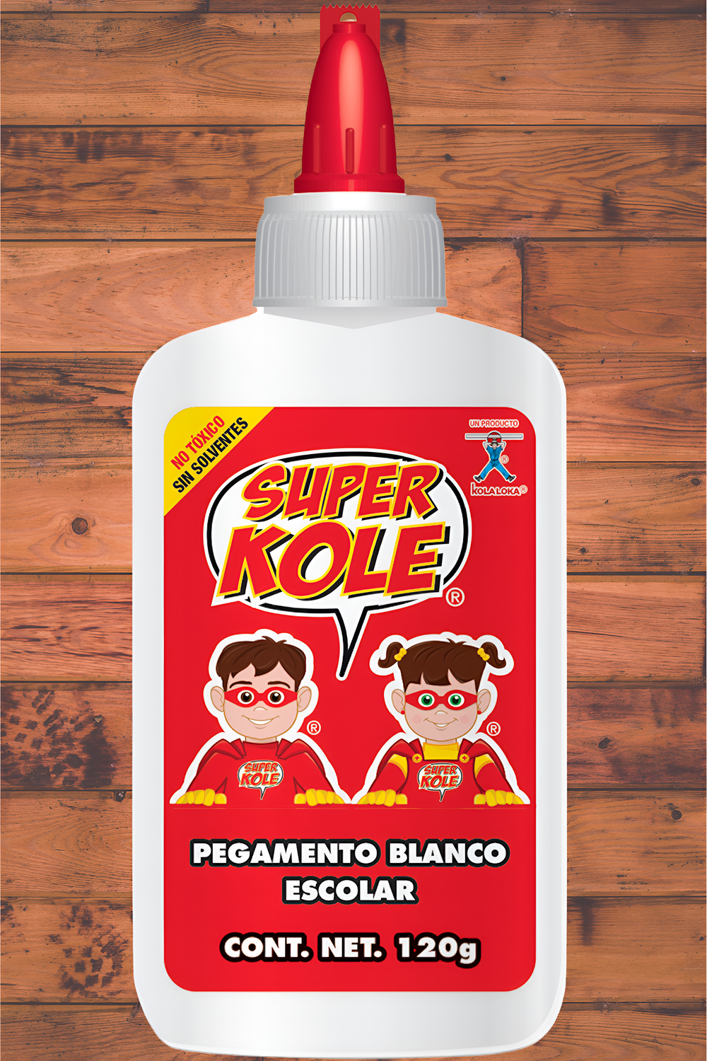 pegamento líquido 120gr kole c/6
