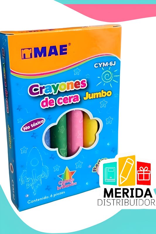 crayon MAE jumbo c/6