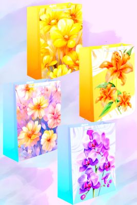 Bolsas de regalo DIPAK c/10  chica 22x15cm