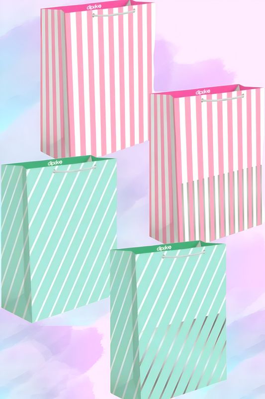 Bolsas de regalo DIPAK c/10  chica 22x15cm