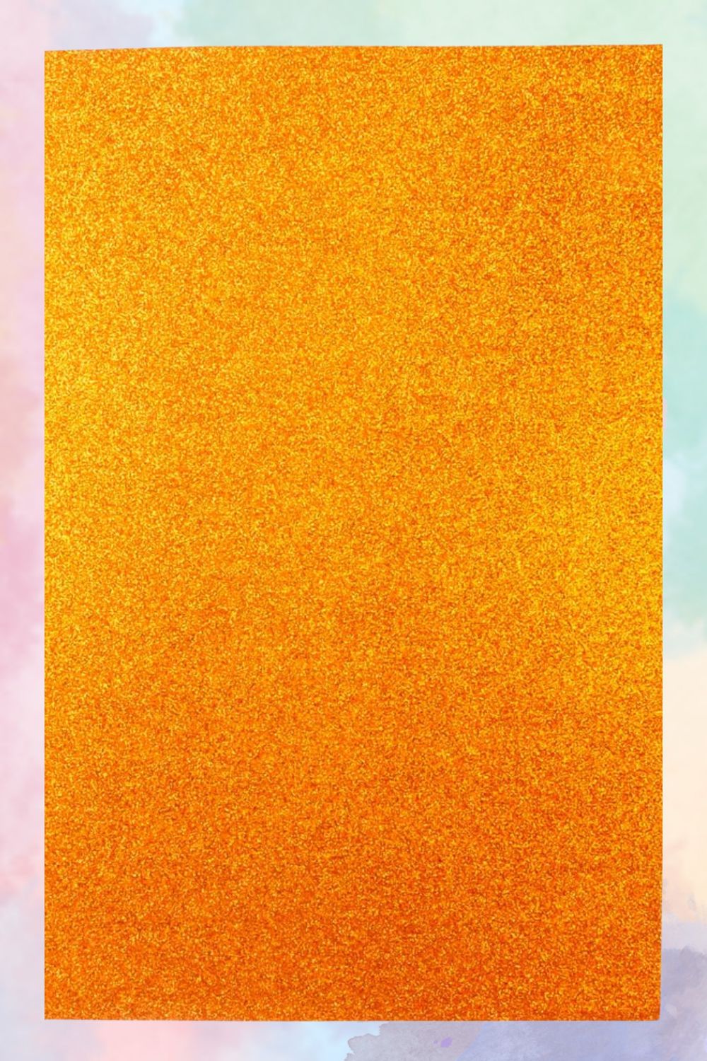 foamy cartulinaC/5 naranja-120