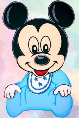 Foamy de figuras micky bebe