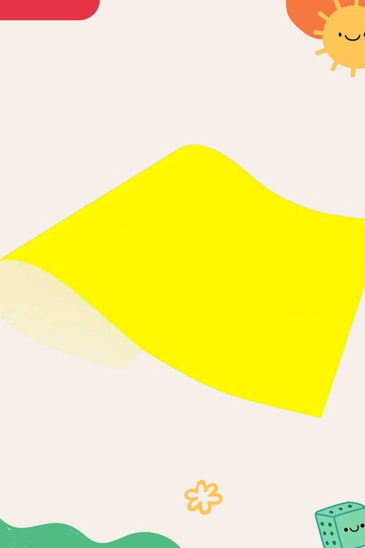 Cartulina fluorescente amarillo c/10