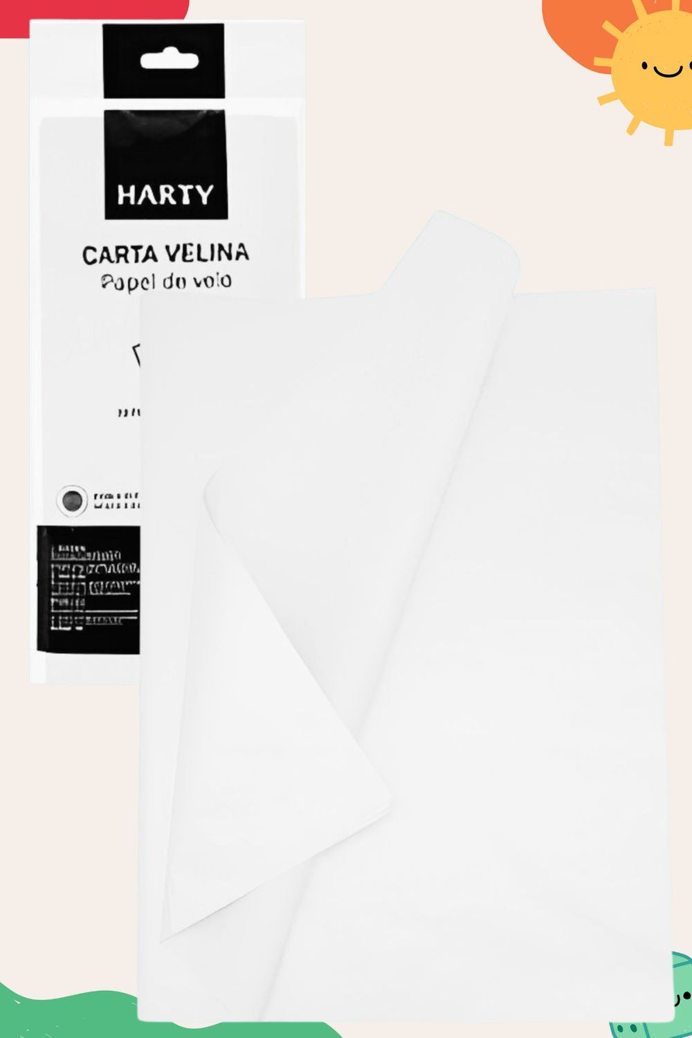 Papel china blanco c/10 HARTY
