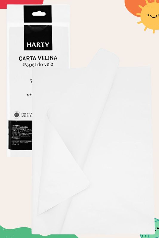 Papel china blanco c/10 HARTY