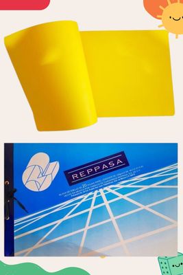 cuaderno de dibujo 20 h amarilla